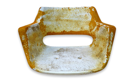 Tulin runko ennen uutta verhoilua