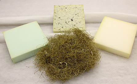 Esimerkkej� verhoilussa k�ytett�vist� pehmusteista